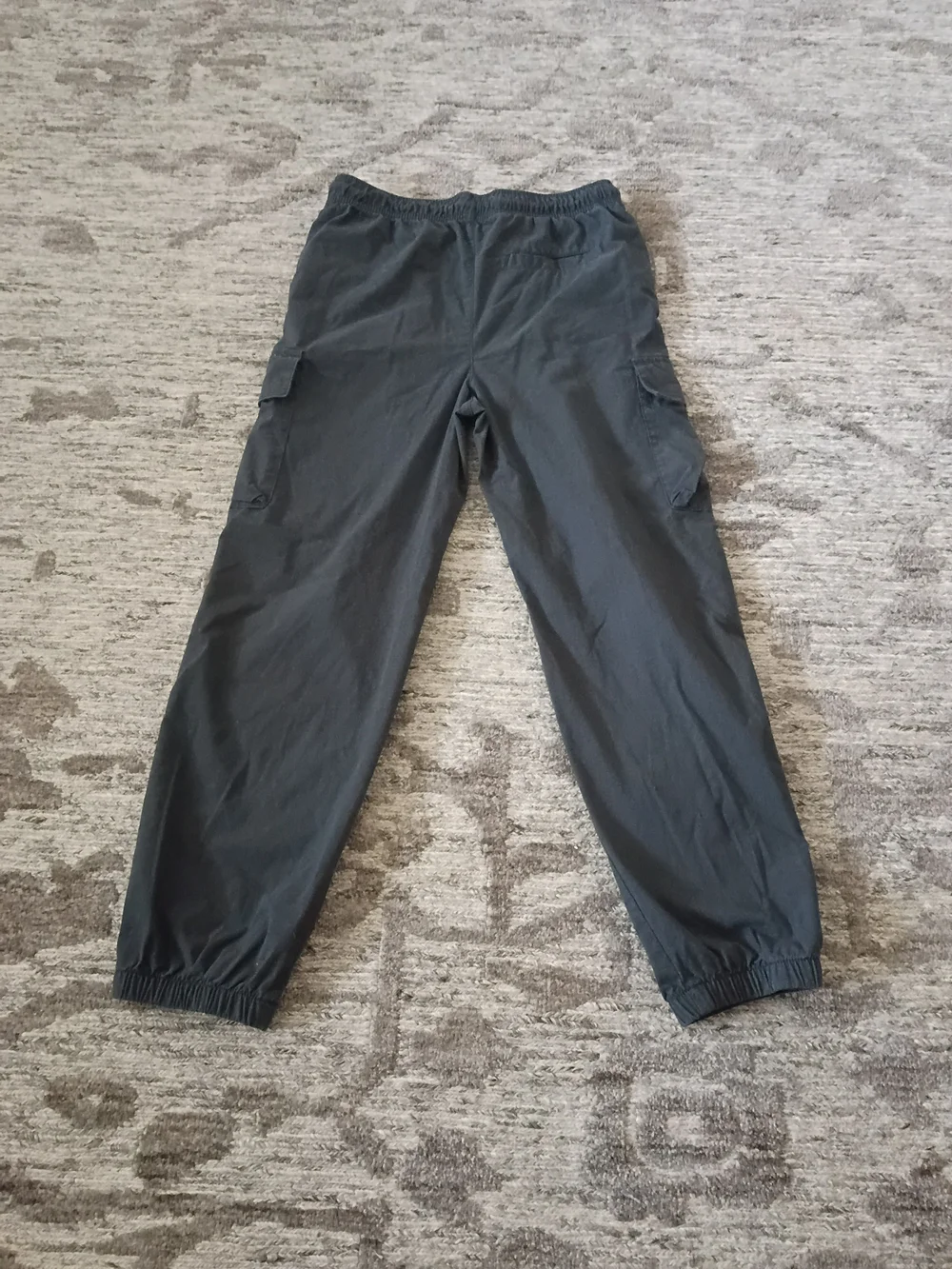 Old Navy Boys Charcoal Grey Baggy Fit Pants Size XL 14-16 Excellent Condition